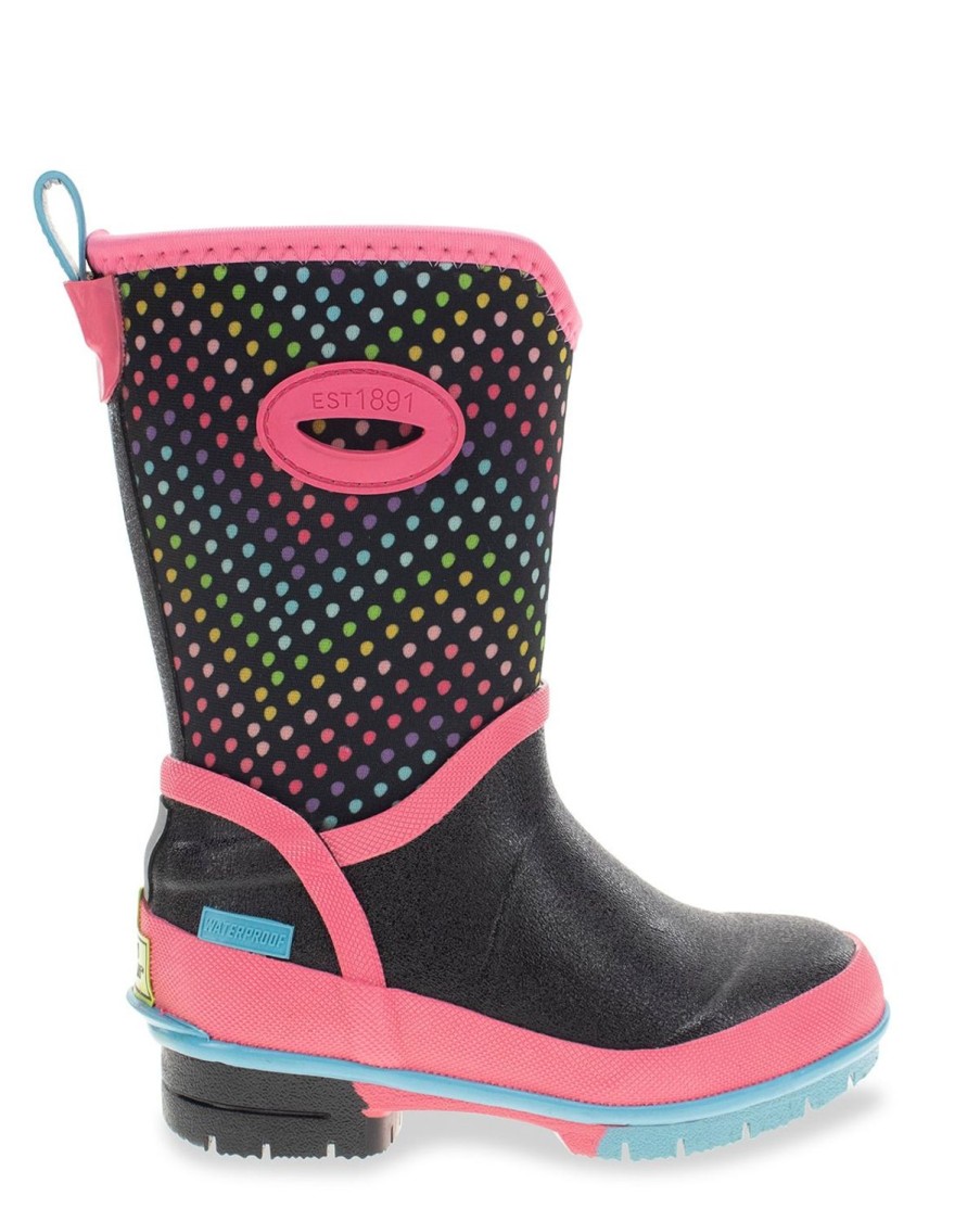 Kids Western Chief Cold Weather Boots | Kids Rainbow Wave Neoprene Cold Weather Boot - Multi