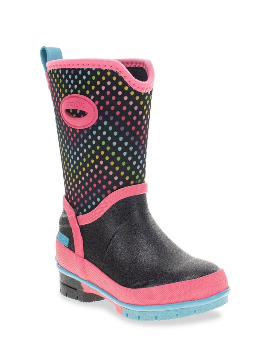 Kids Western Chief Cold Weather Boots | Kids Rainbow Wave Neoprene Cold Weather Boot - Multi